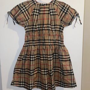 Little Girls Burberry Dress Brand New